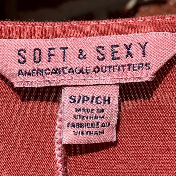 American Eagle Suede Tank Top - Picture 8 of 9